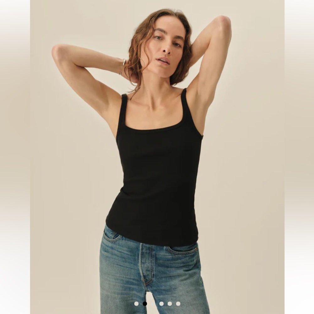 SURPLUS RIB SCOOP NECK TANK Buck Mason